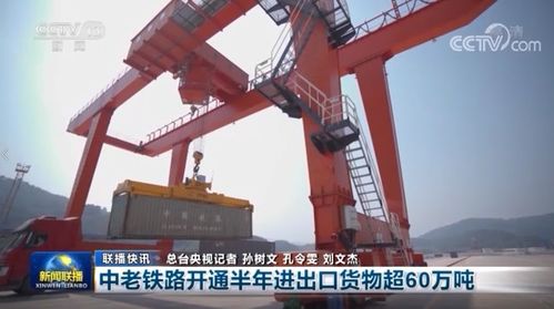 中老鐵路開通半年交出亮眼成績單，貨物進出口超60萬噸